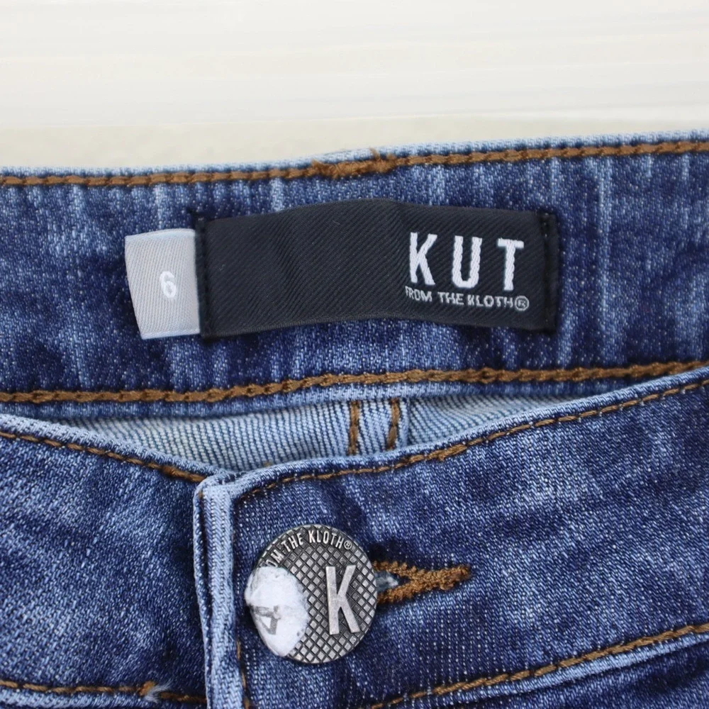 Kut from the Kloth Women's Skinny Jeans Sz 6 - Picture 5 of 8